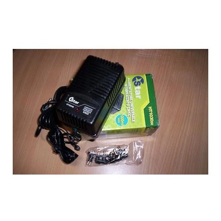 ALIMENTATORE UNIVERSALE STABILIZZATO CA/CC 1000mA MAX  STAR HT1030 USATO lrx