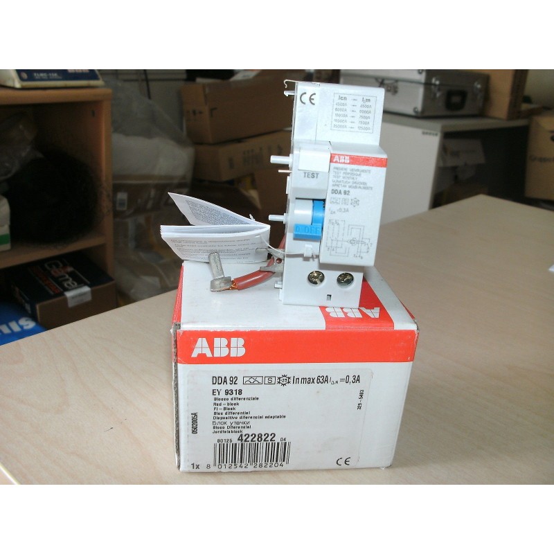 BLOCCO DIFFERENZIALE   DDA92   63A/0,3A