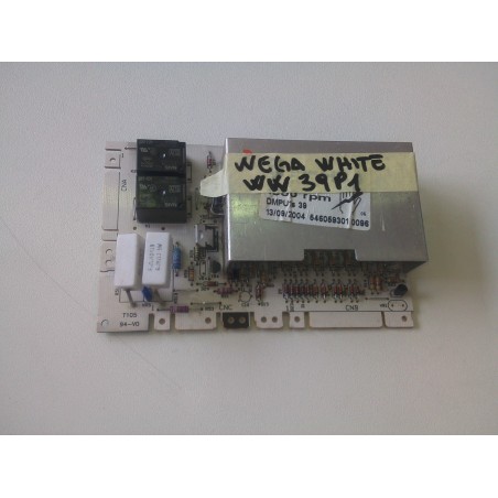 SCHEDA  COD. 546059301 PER LAVATRICE WEGA WHITE WW39P1 usato agx