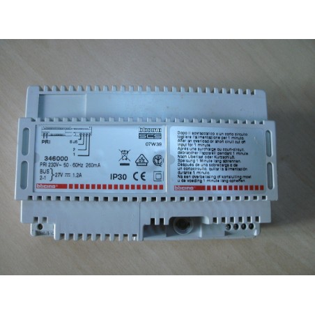 BTICINO 346000 - ALIMENTATORE 2 FILI