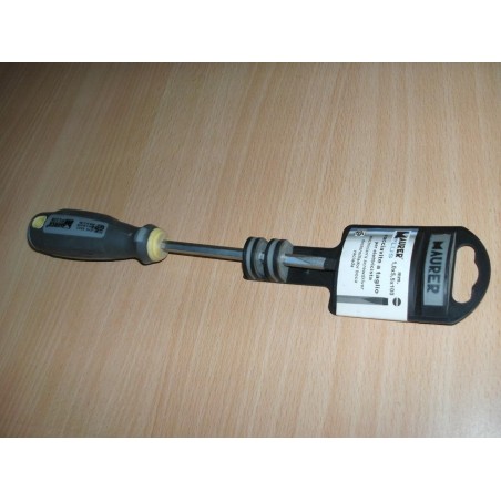CACCIAVITE ACCIAIO A TAGLIO 5,5X100 MAURER PLUS PER ELETTRICISTA 88935 NUOVO lrx