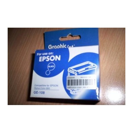CARTUCCIA COMPATIBILE EPSON STYLUS COLOR 800 COLORE NERO GE-108 lrx1c