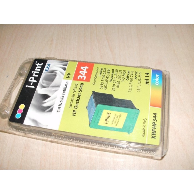 CARTUCCIA TRICOLORE REFILLATA COMPATIBILE HP 344 NUOVA lrx