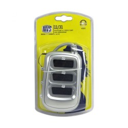 MULTISCART A 3 PRESE SCART CON COMMUTATORE  COD 11/31