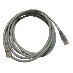 CAVO DI RETE INTERNET ETHERNET UTP CAT.5  ETERNET 3 METRI  GRIGIO SCURO