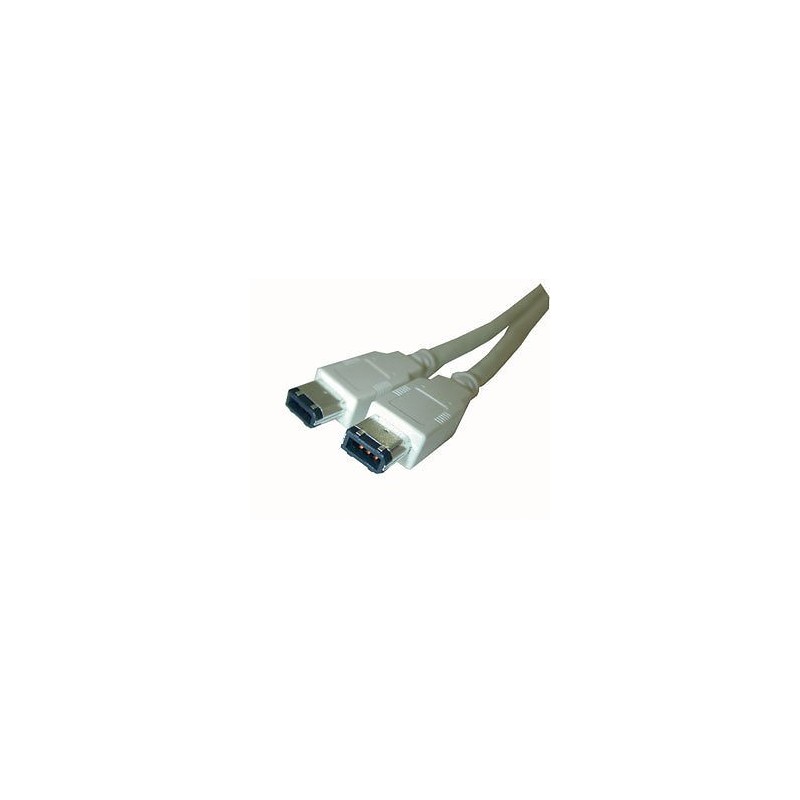 CAVO FIREWIRE 1 METRO 6 PIN MASCHIO / 6 PIN MASCHIO  NUOVO lrx