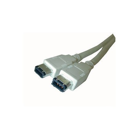 CAVO FIREWIRE 1 METRO 6 PIN MASCHIO / 6 PIN MASCHIO  NUOVO lrx