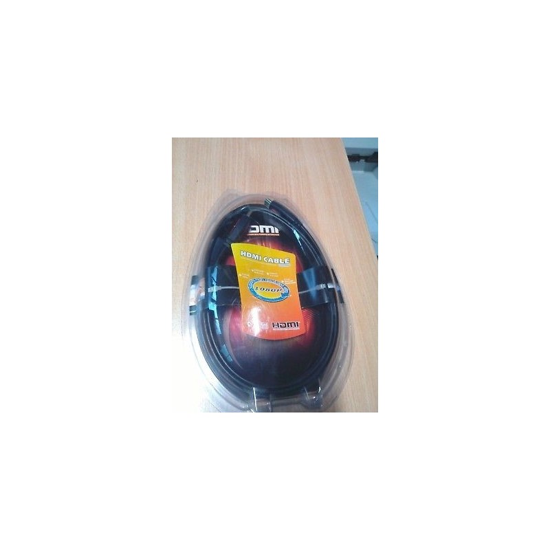 CAVO HDMI FULL HD 1080p CONTATTI PLACCATI ORO LUNGHEZZA 1,5m NUOVO lrx