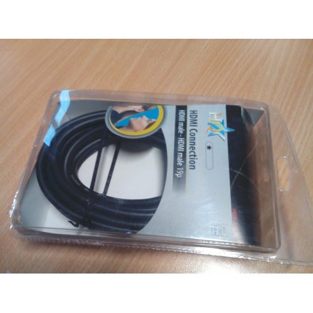 CAVO HDMI FULL HD 1080p LUNGHEZZA 5.0m HQ HQB-011-5 NUOVO lrx