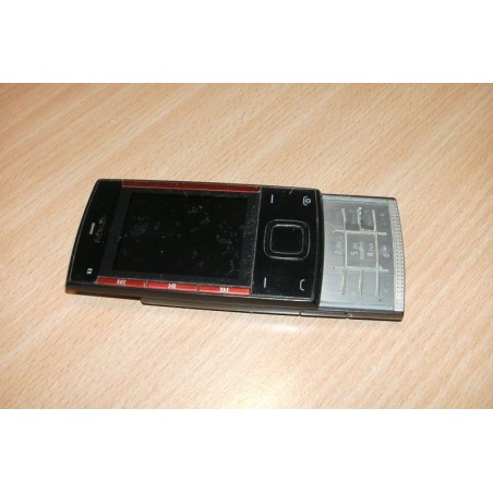 CELLULARE VINTAGE  NOKIA X3-00 COLORE NERO  DA COLLEZIONE O PARTI RICAMBIO  lrx