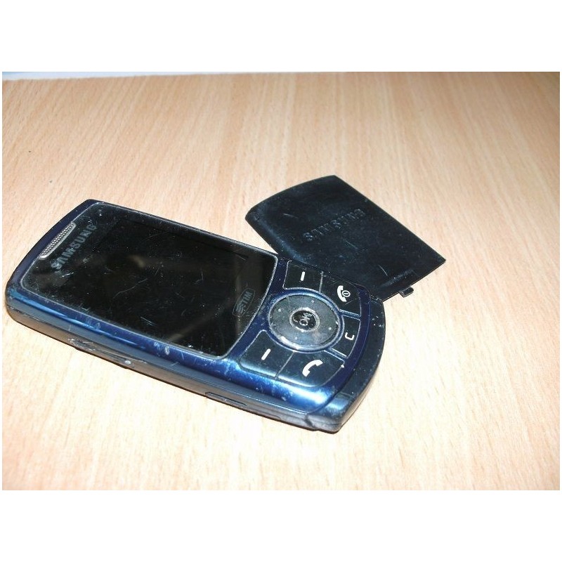CELLULARE VINTAGE SAMSUNG SGH-L760 COLORE BLU DA COLLEZIONE O PARTI RICAMBIO lrx
