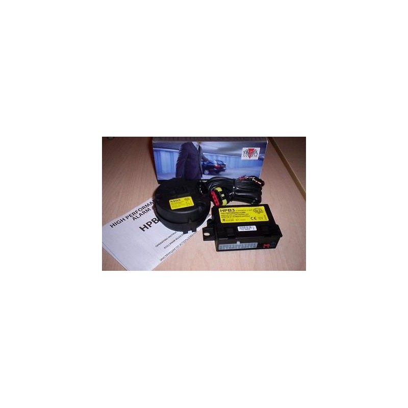 CENTRALE D'ALLARME AUTO COMPATTA  METASYTEM MOD  HPB3 ( US+M05 )  ABS0601 NUOVO