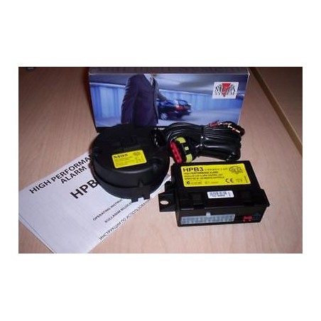 CENTRALE D'ALLARME AUTO COMPATTA  METASYTEM MOD  HPB3 ( US+M05 )  ABS0601 NUOVO