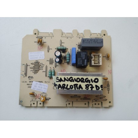 SCHEDA COD 30171011801/1 PER LAVATRICE SANGIORGIO CARLOTTA 87 DSP  USATO