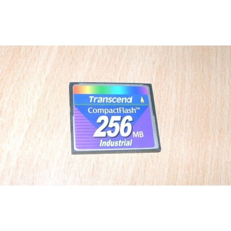 COMPACT FLASH CARD TRANSCEND 256MB  USATO lrx