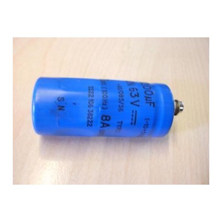 CONDENSATORE ELETTROLITICO 2200UF 63V -40/085/56 TYPE1 USATO lrx35
