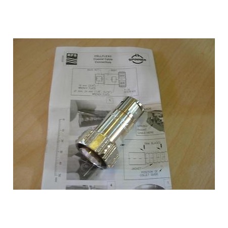 CONNETTORE CAVO COASSIALE RFS 716M-LCF12-060 NUOVO  lrx