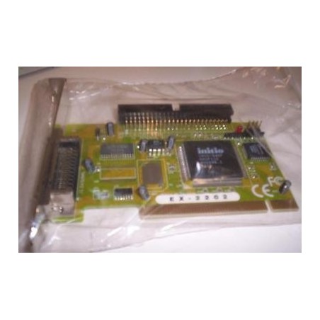 CONTROLLER PCI SCSI II ULTRA 7HDD EXSYS EX-2202 CON CIP-SET INITIO lrx