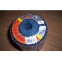 DISCO ABRASIVO LAMELLARE PIANO SUPPORTO PLASTICA SAITLAM PN Z 40  lrx1e