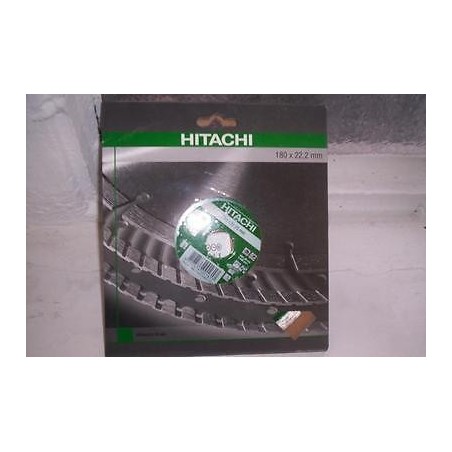 Disco diamantato per taglio  Hitachi 180x22,2mm cod.752814 lrx