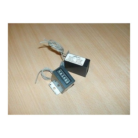 ELECROMAGNETIC COUNTER CONTATORE YENOX COA126 12VDC 18 CPS USATA  lrx