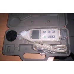 FONOMETRO DIGITAL SOUND LEVEL METER TES -1352 NUOVO CON CUSTODIA lrx