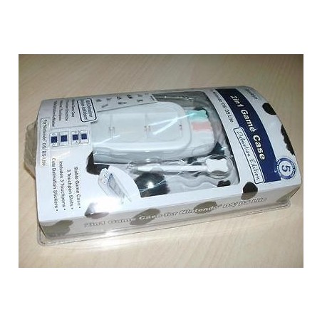 GAME CASE PER 3 MODULI GIOCO NINTENDO DS/DS LITE CON 3 TOUCHPEN NUOVO lrx