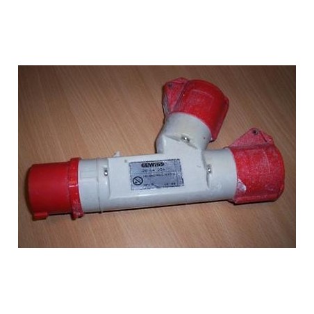GEWISS MOLTIPLICATORE 2 PRESE STAGNO GW 64006 IP44 USATA lrx