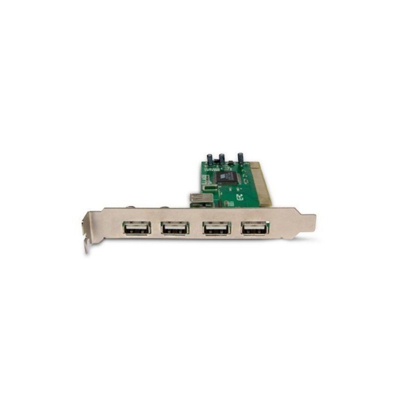Hamlet HUSB2PCI - Scheda 4+1 porte usb 2.0