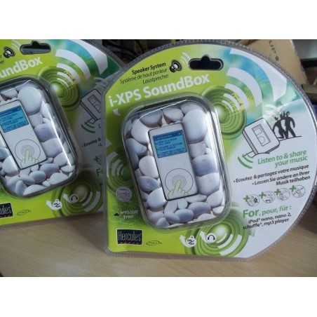 HERCULES I-XPS SOUNDBOX PER IPOD NANO / NANO 2 E MP3 NUOVO  agx