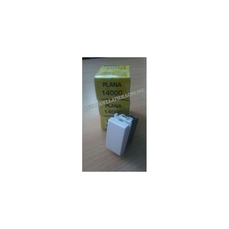 Interruttore 1P 10AX VIMAR PLANA 14000 Bianco   nuovo agx