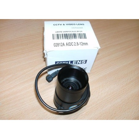 LENTE VARIFOCALE PER VIDEOSORVEGLIANZA CCTV LENS 02812A AIDC 2.8- 12mm   NUOVO