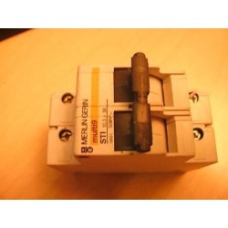 PORTAFUSIBILE MERLIN GERIN MULTI9 STI 15651 10,3X38 500V 2P USATO lrx7