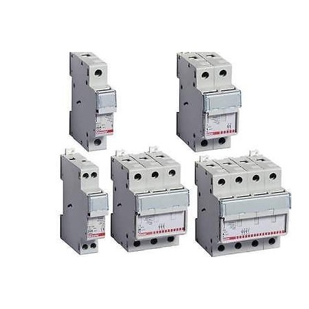 Portafusibile sezionabile 1P+N Bticino F321N 32A 500V AC21 100KA lrx