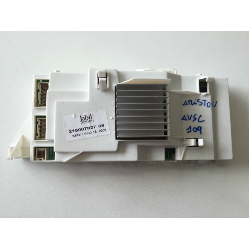 SCHEDA COD. 215007827.05 PER LAVATRICE ARISTON AVSL 109 usato agx
