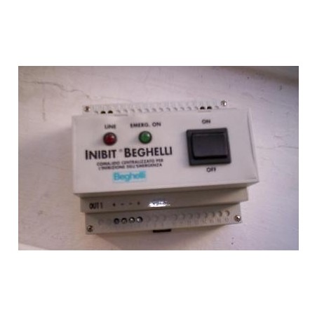 Inibit Beghelli linea 626 oro telecomando per inibizione d'emergenza  lrx