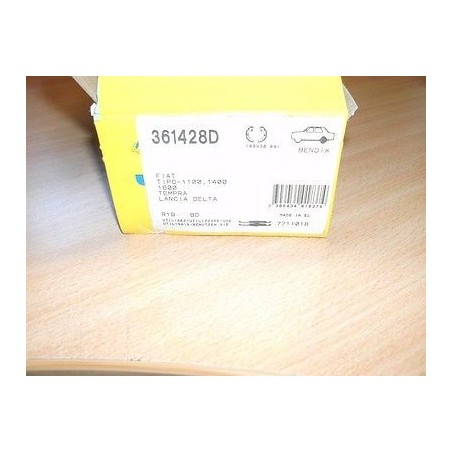 KIT GANASCE FRENI 4 PEZZI PER FIAT TIPO - TEMPRA-LANCIA DELTA JURID 361428D lrx