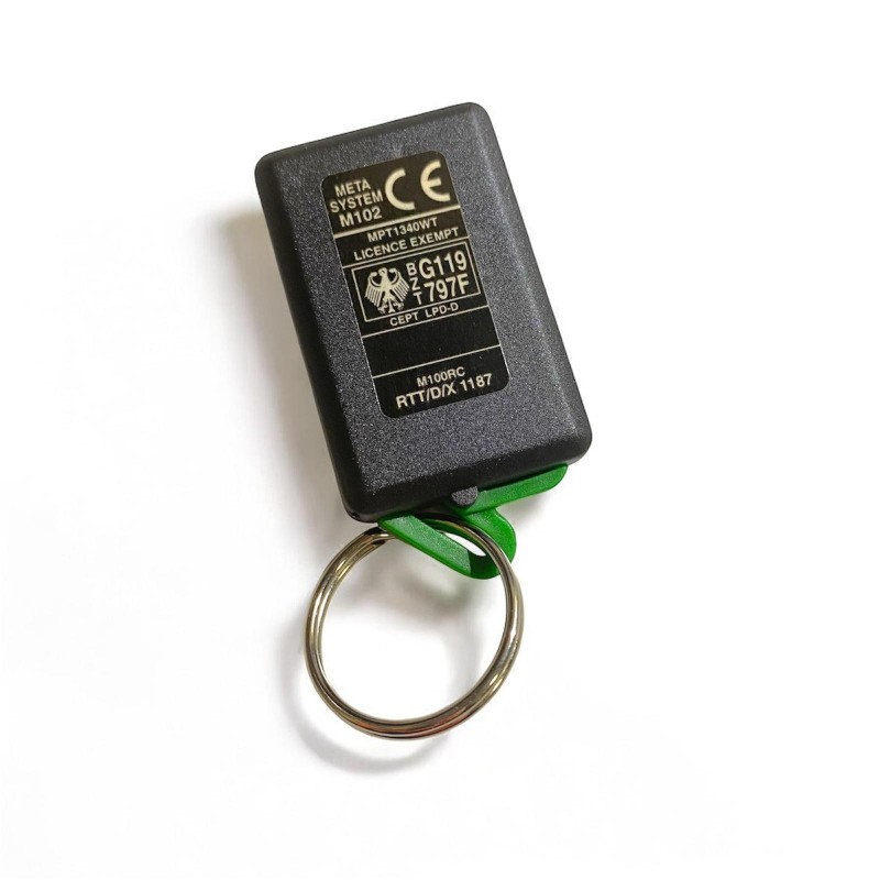 TRASMETTITORE DI RICAMBIO METASYSTEM M102  TX C10 433M P54983  NUOVO
