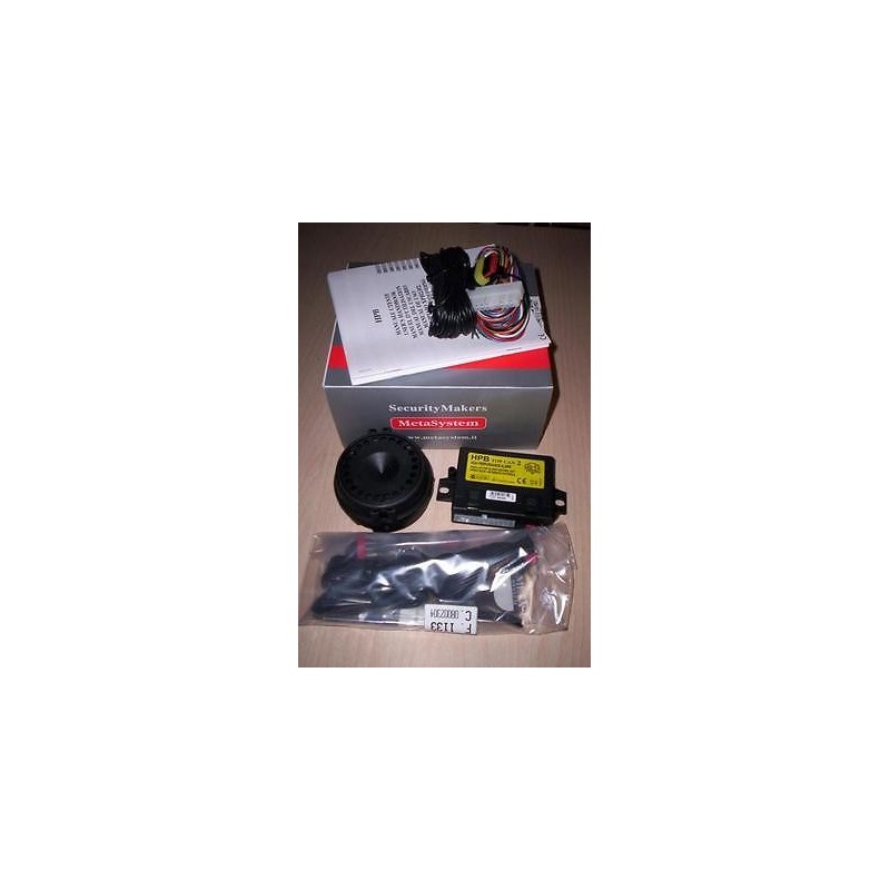 SISTEMA D'ALLARME MODULARE METASYSTEM HPB SL LAMPS  (US+M05)  NUOVO