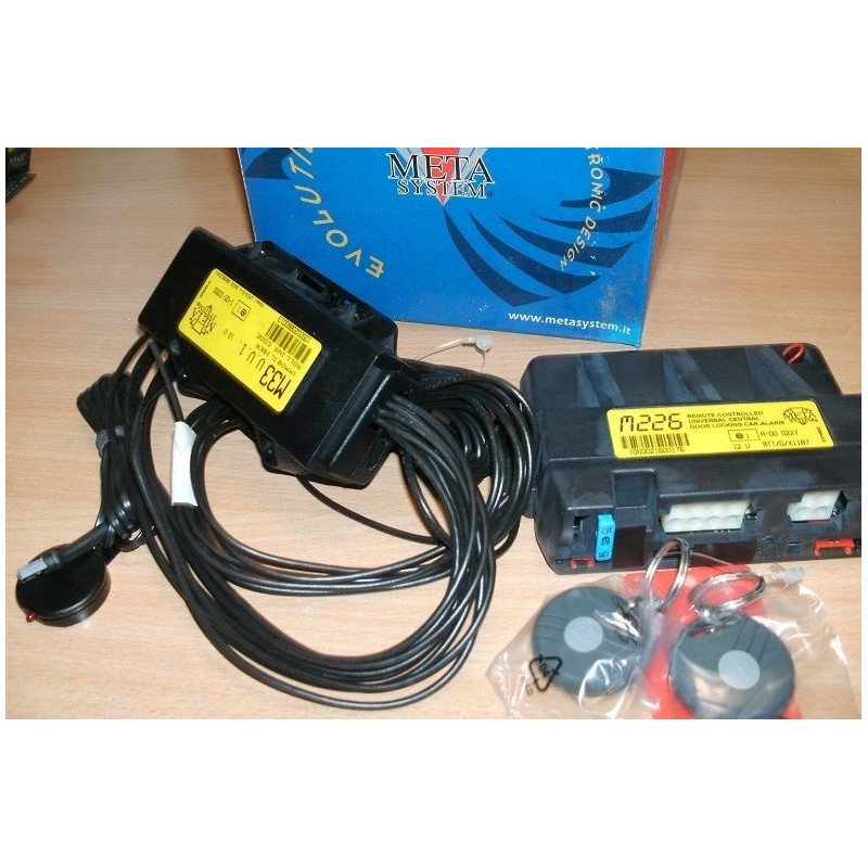 SISTEMA D'ALLARME MODULARE RADIOCOMANDATO MSY M226RC+M33 (P6410T) NUOVO