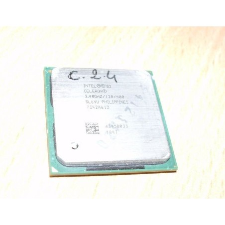 PROCESSORE CPU INTEL CELERON SL6VU 2.40 GHZ /128/400 SOCKET 478 USATO lrx