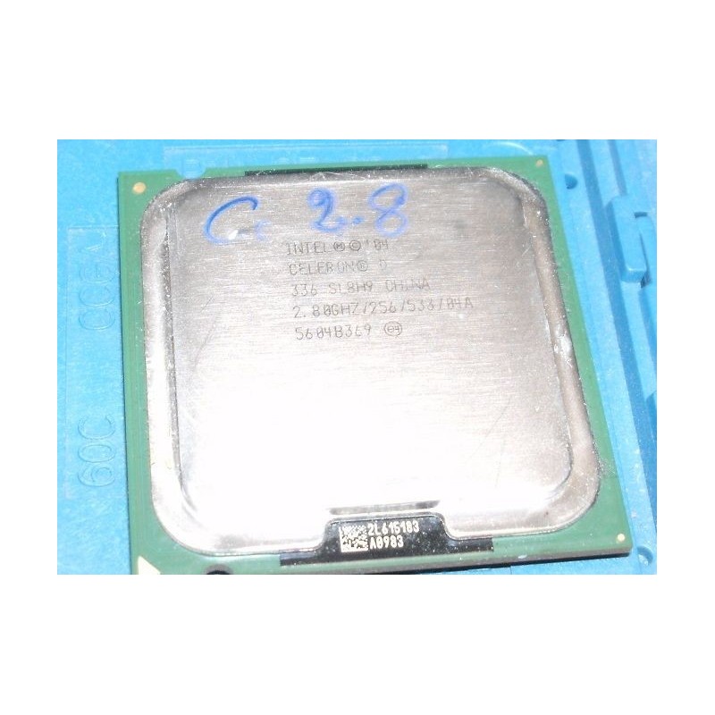 PROCESSORE CPU INTEL CELERON SL8H9 2.80 GHZ 256/533/04A SOCKET 775 USATO