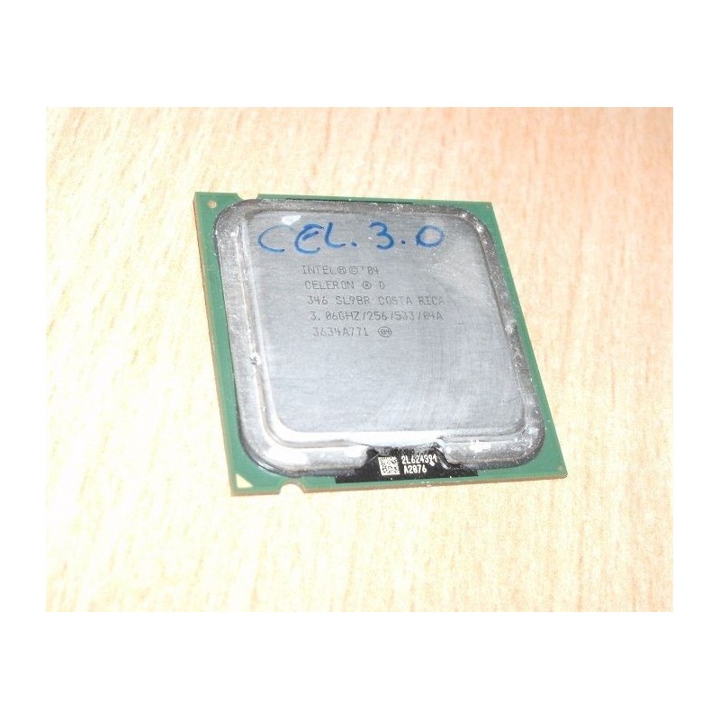 PROCESSORE CPU INTEL CELERON SL9BR 3.0 GHZ /256/533 SOCKET 775 USATO