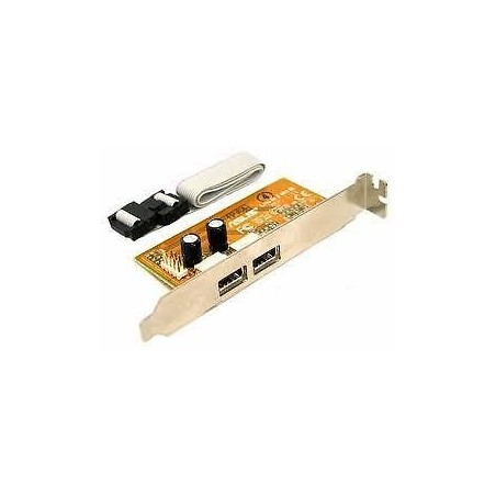 SCHEDA DI ESPANSIONE ASUS USB / MIR REV. 1.11  2 PORTE USB NUOVO lrx