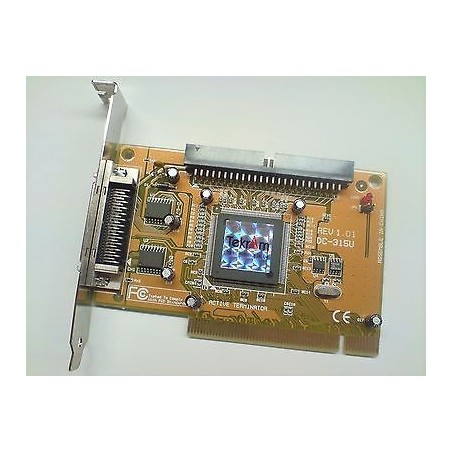 SCHEDA ULTRA SCSI TEKRAM DC-315U USATA FUNZIONANTE - Brn