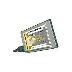 PC CARD ISDN  PER NOTEBOOK  128K CONCEPTRONIC C128CC  NUOVO