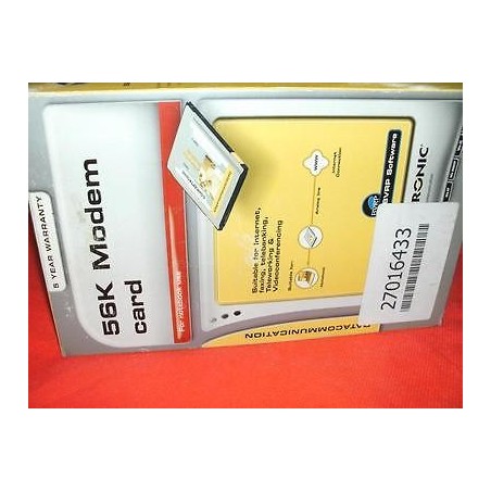 PC MODEM CARD ANALOGICO  56K  CONCEPTRONIC C56CLS NUOVO PER NOTEBOOK  lrx