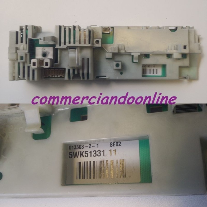 SCHEDA COD. 5WK5133111 PER LAVATRICE BOSCH WFL1201II/02 FD8009  usato