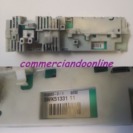 SCHEDA COD. 5WK5133111 PER LAVATRICE BOSCH WFL1201II/02 FD8009  usato