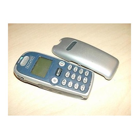 TELEFONO CELLULARE ALCATEL BF3 USATO PER COLLEZIONISTI  COLORE NERO/ARGENTO lrx